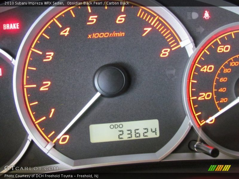 Obsidian Black Pearl / Carbon Black 2010 Subaru Impreza WRX Sedan