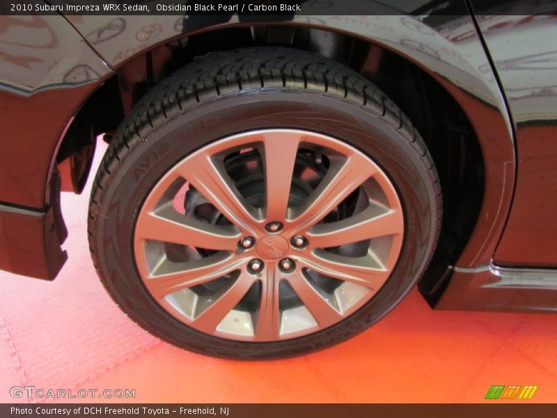 Obsidian Black Pearl / Carbon Black 2010 Subaru Impreza WRX Sedan