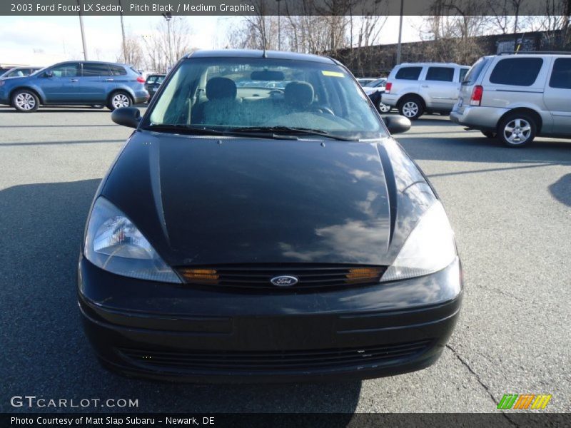 Pitch Black / Medium Graphite 2003 Ford Focus LX Sedan