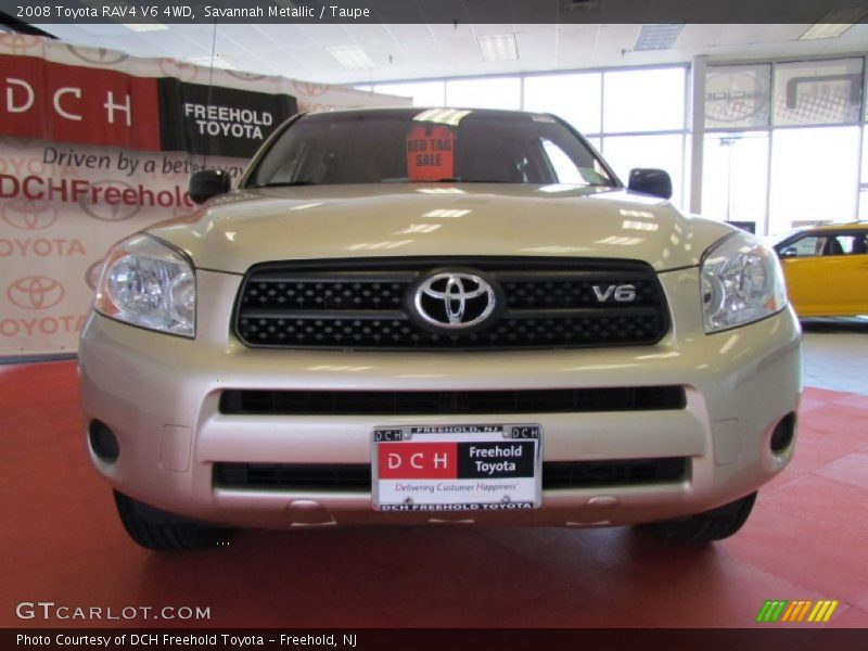 Savannah Metallic / Taupe 2008 Toyota RAV4 V6 4WD