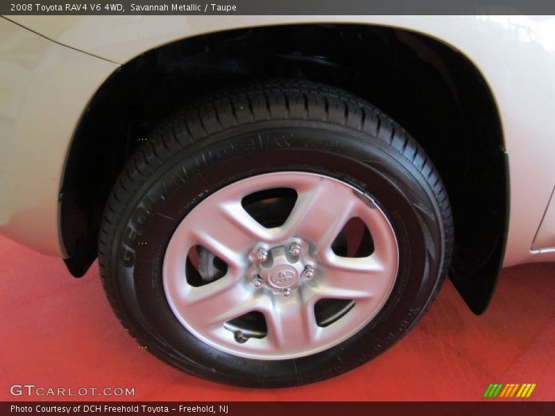 Savannah Metallic / Taupe 2008 Toyota RAV4 V6 4WD