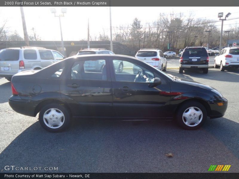 Pitch Black / Medium Graphite 2003 Ford Focus LX Sedan