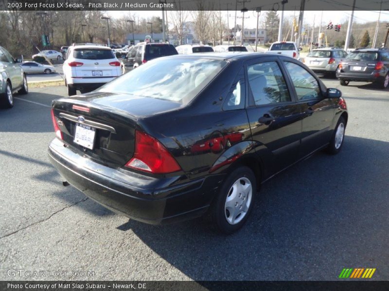 Pitch Black / Medium Graphite 2003 Ford Focus LX Sedan
