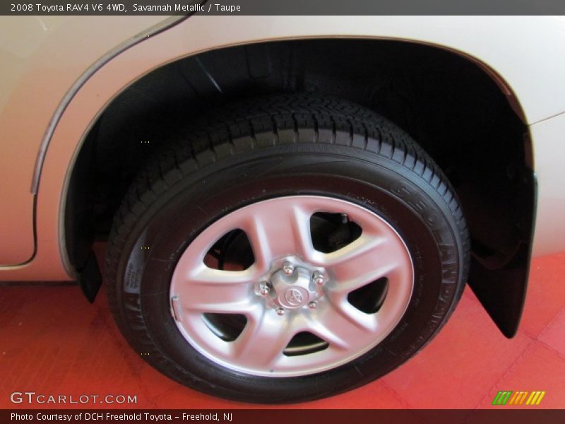 Savannah Metallic / Taupe 2008 Toyota RAV4 V6 4WD