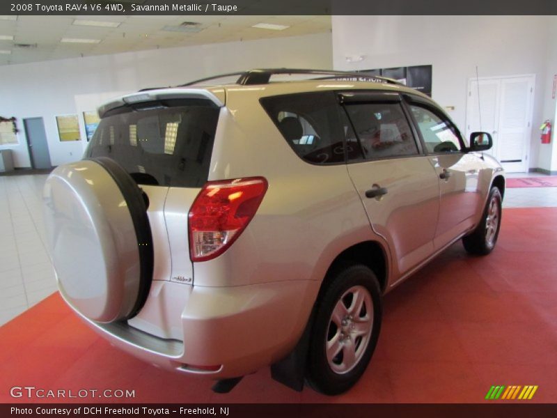 Savannah Metallic / Taupe 2008 Toyota RAV4 V6 4WD