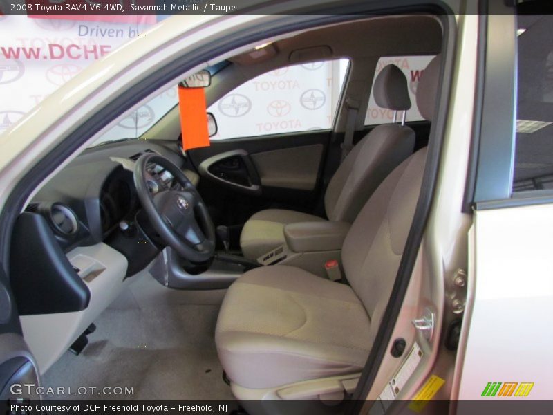 Savannah Metallic / Taupe 2008 Toyota RAV4 V6 4WD