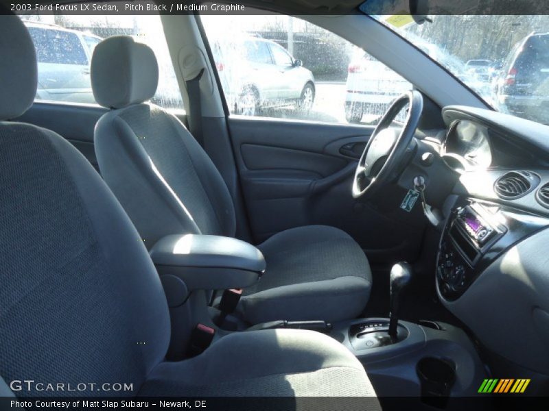 Pitch Black / Medium Graphite 2003 Ford Focus LX Sedan