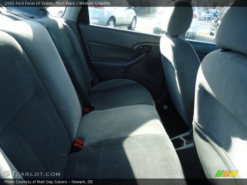 Pitch Black / Medium Graphite 2003 Ford Focus LX Sedan