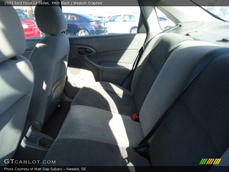 Pitch Black / Medium Graphite 2003 Ford Focus LX Sedan
