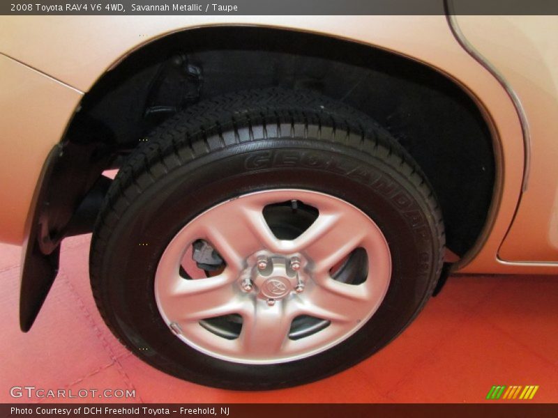 Savannah Metallic / Taupe 2008 Toyota RAV4 V6 4WD