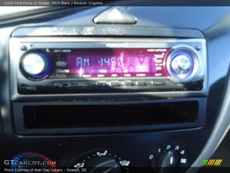 Pitch Black / Medium Graphite 2003 Ford Focus LX Sedan