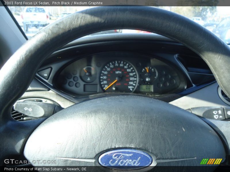 Pitch Black / Medium Graphite 2003 Ford Focus LX Sedan