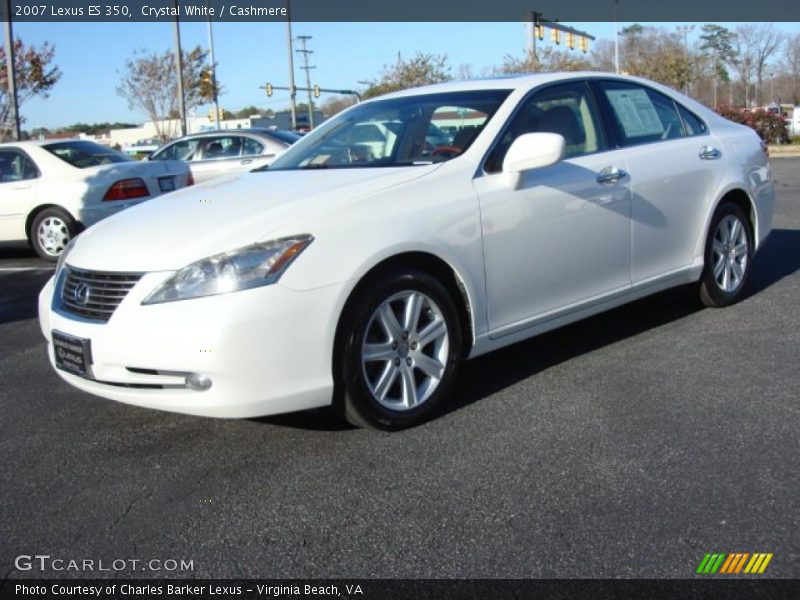 Crystal White / Cashmere 2007 Lexus ES 350