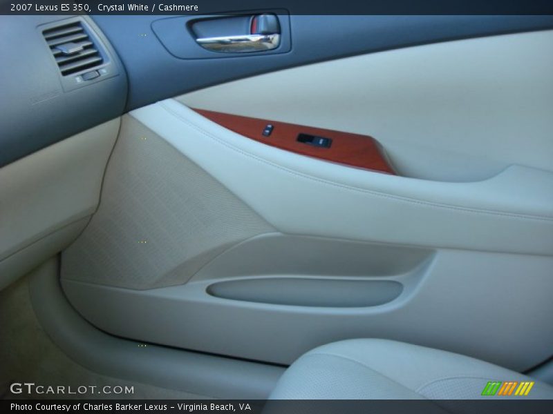 Crystal White / Cashmere 2007 Lexus ES 350