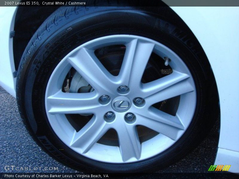 Crystal White / Cashmere 2007 Lexus ES 350