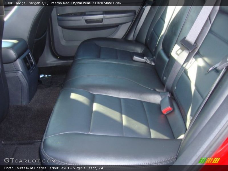 Inferno Red Crystal Pearl / Dark Slate Gray 2008 Dodge Charger R/T