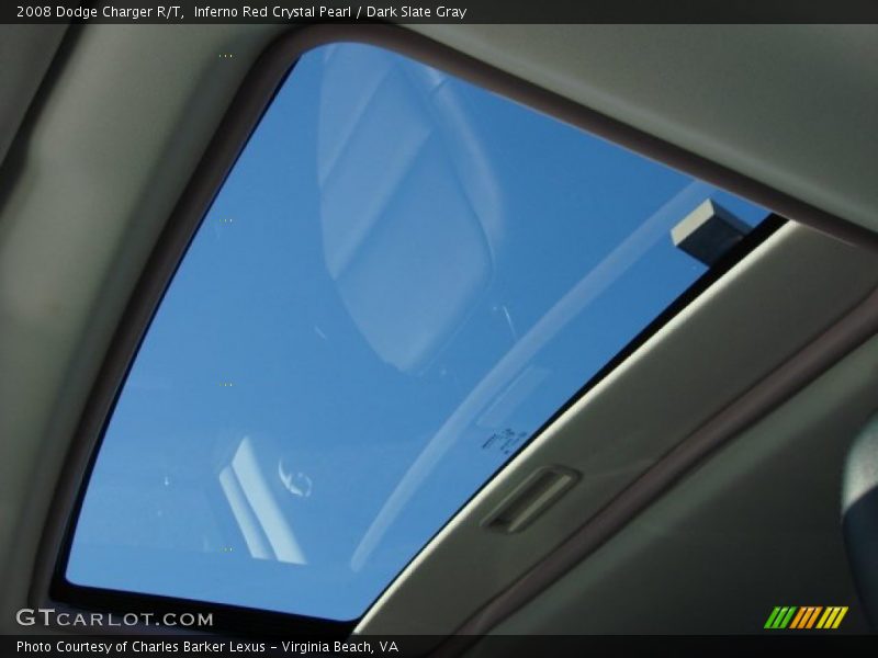 Inferno Red Crystal Pearl / Dark Slate Gray 2008 Dodge Charger R/T