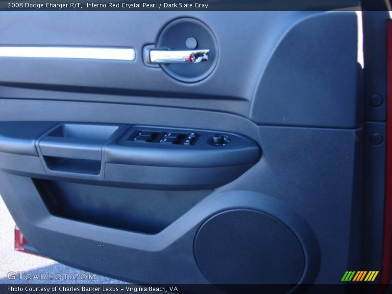 Inferno Red Crystal Pearl / Dark Slate Gray 2008 Dodge Charger R/T