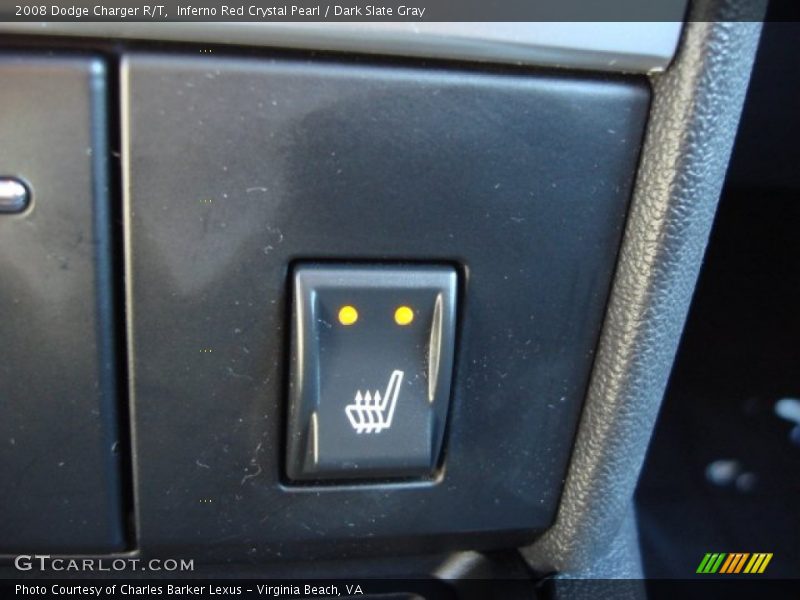 Inferno Red Crystal Pearl / Dark Slate Gray 2008 Dodge Charger R/T