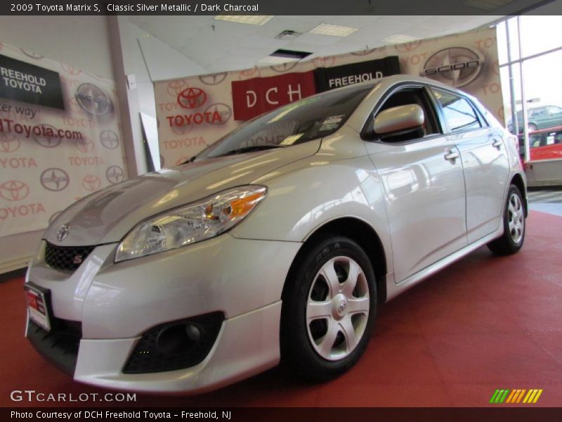 Classic Silver Metallic / Dark Charcoal 2009 Toyota Matrix S