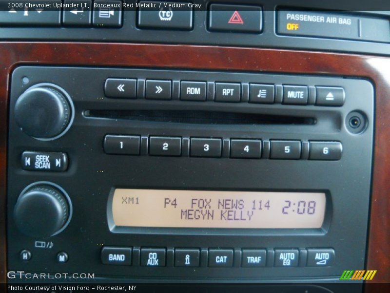 Bordeaux Red Metallic / Medium Gray 2008 Chevrolet Uplander LT