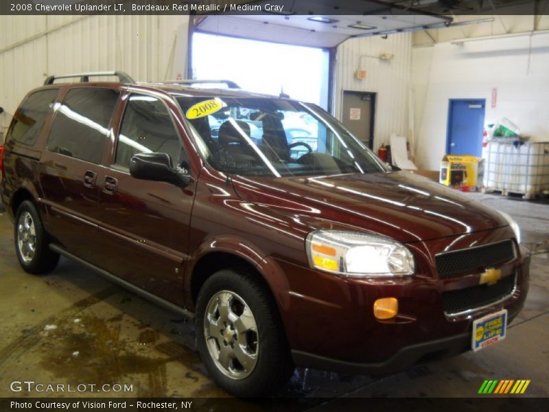 Bordeaux Red Metallic / Medium Gray 2008 Chevrolet Uplander LT