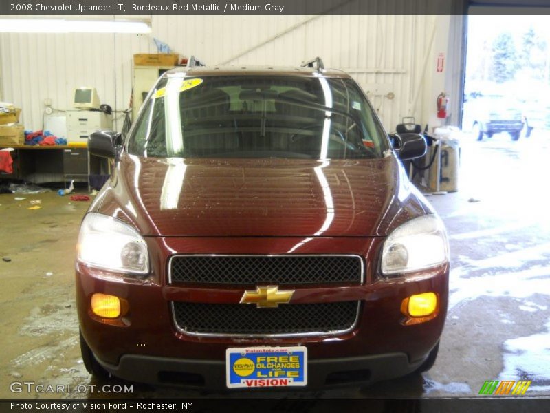 Bordeaux Red Metallic / Medium Gray 2008 Chevrolet Uplander LT
