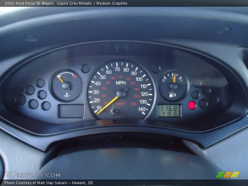  2002 Focus SE Wagon SE Wagon Gauges