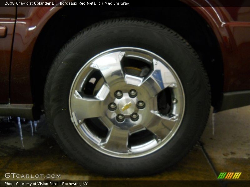 Bordeaux Red Metallic / Medium Gray 2008 Chevrolet Uplander LT