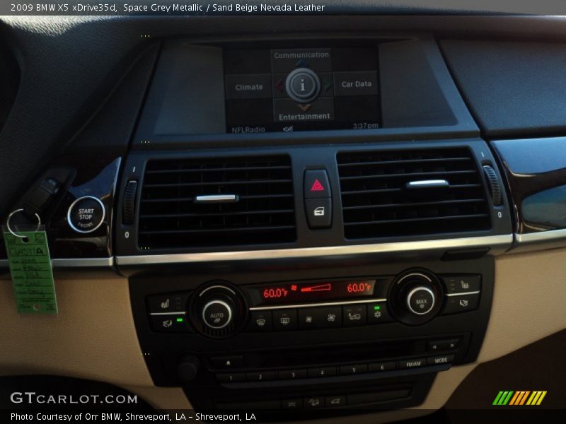 Space Grey Metallic / Sand Beige Nevada Leather 2009 BMW X5 xDrive35d