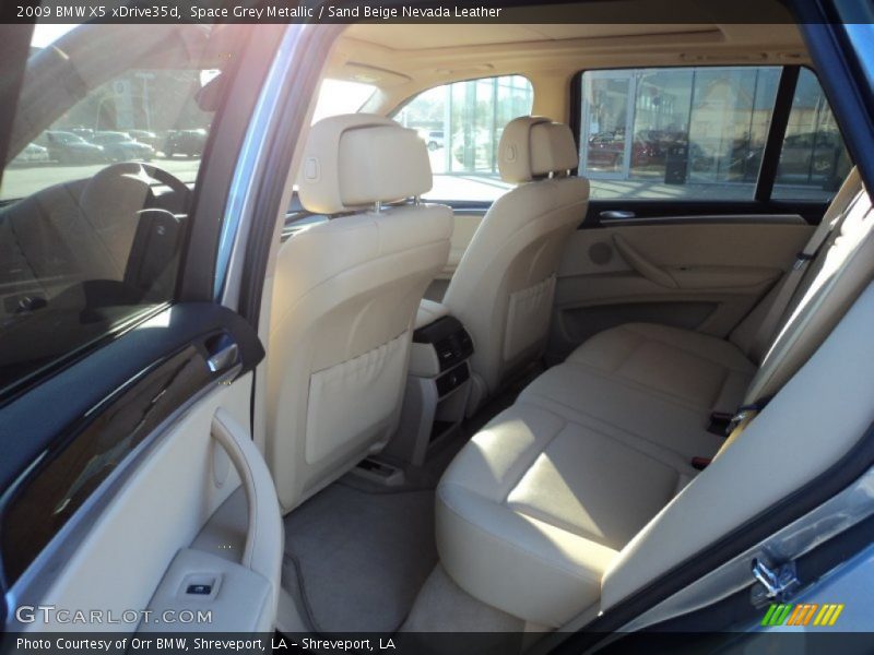 Space Grey Metallic / Sand Beige Nevada Leather 2009 BMW X5 xDrive35d