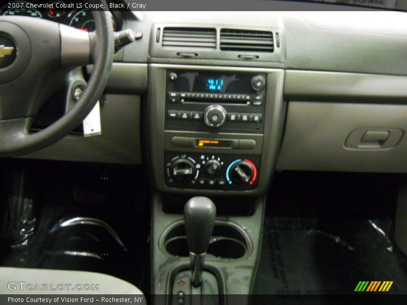 Black / Gray 2007 Chevrolet Cobalt LS Coupe