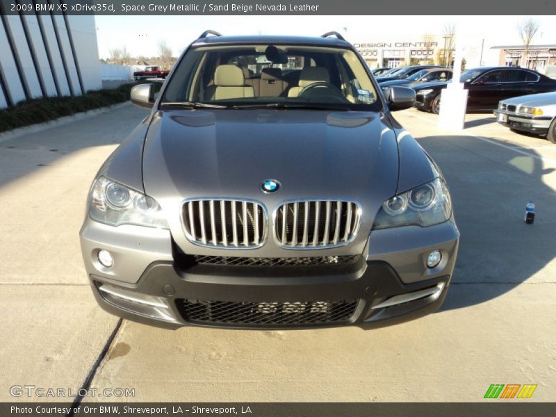 Space Grey Metallic / Sand Beige Nevada Leather 2009 BMW X5 xDrive35d