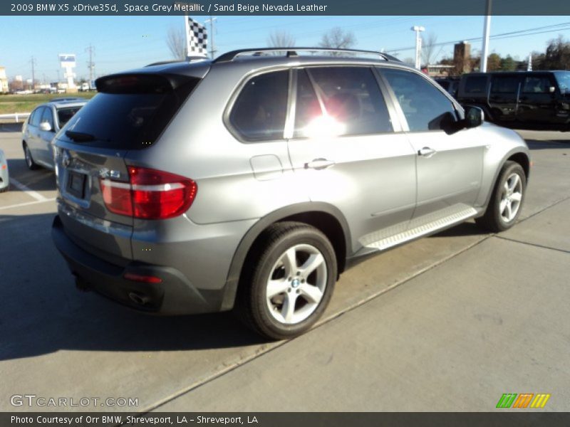 Space Grey Metallic / Sand Beige Nevada Leather 2009 BMW X5 xDrive35d