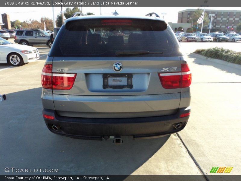 Space Grey Metallic / Sand Beige Nevada Leather 2009 BMW X5 xDrive35d