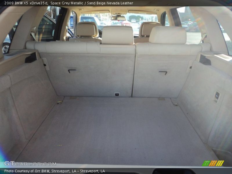 Space Grey Metallic / Sand Beige Nevada Leather 2009 BMW X5 xDrive35d