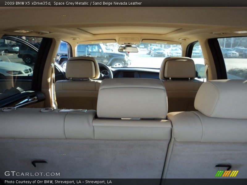 Space Grey Metallic / Sand Beige Nevada Leather 2009 BMW X5 xDrive35d