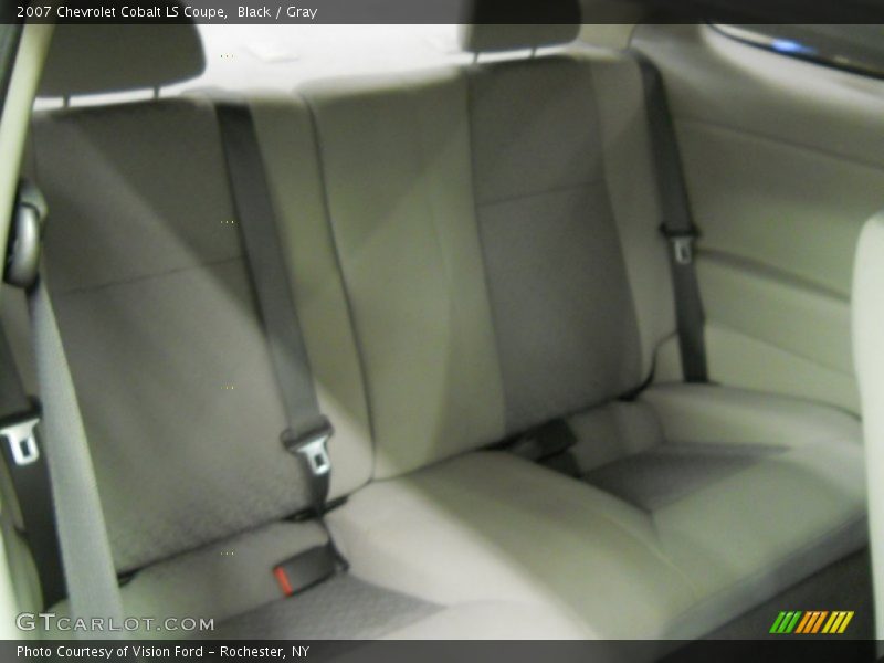 Black / Gray 2007 Chevrolet Cobalt LS Coupe