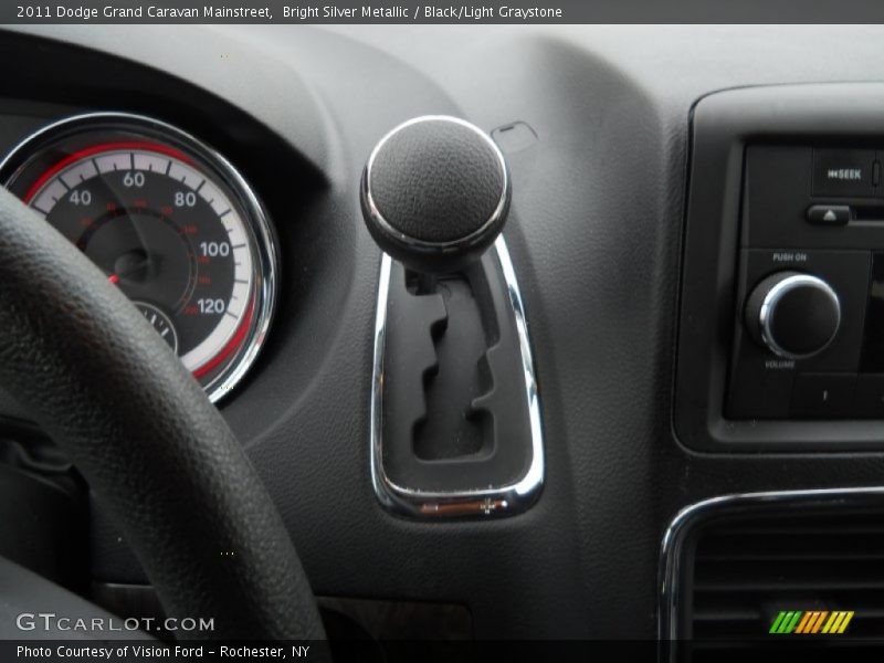 Bright Silver Metallic / Black/Light Graystone 2011 Dodge Grand Caravan Mainstreet