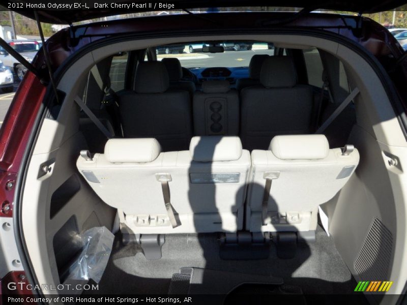  2012 Odyssey EX-L Trunk