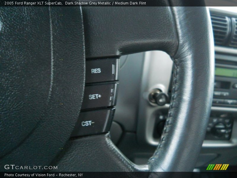 Dark Shadow Grey Metallic / Medium Dark Flint 2005 Ford Ranger XLT SuperCab