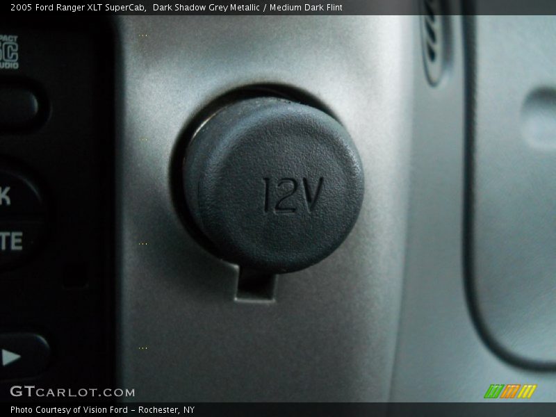 Dark Shadow Grey Metallic / Medium Dark Flint 2005 Ford Ranger XLT SuperCab