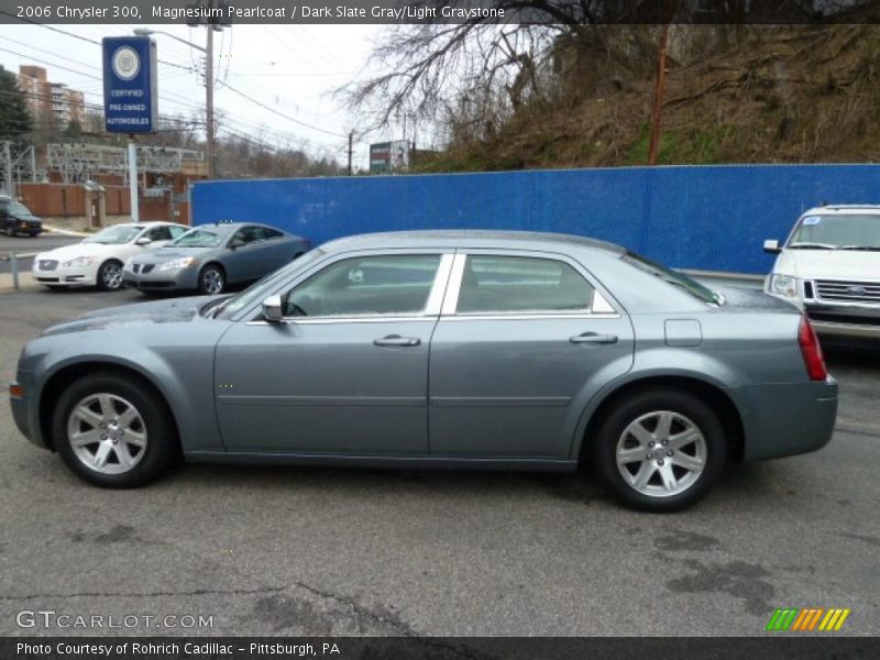 Magnesium Pearlcoat / Dark Slate Gray/Light Graystone 2006 Chrysler 300