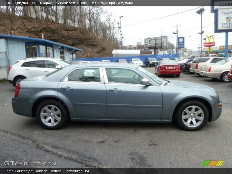 Magnesium Pearlcoat / Dark Slate Gray/Light Graystone 2006 Chrysler 300