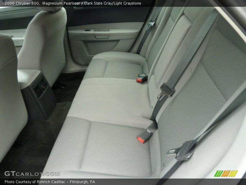 Magnesium Pearlcoat / Dark Slate Gray/Light Graystone 2006 Chrysler 300