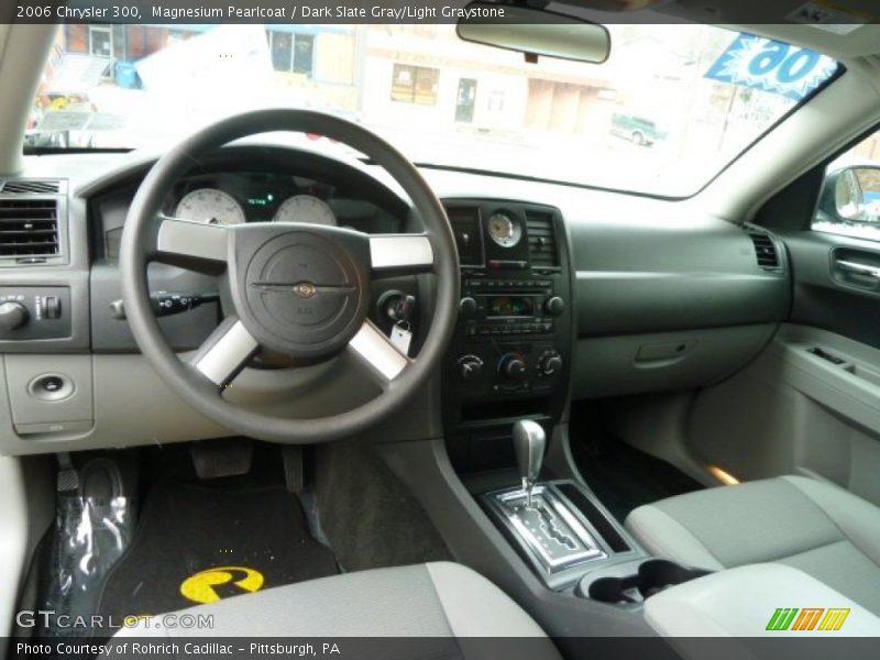 Magnesium Pearlcoat / Dark Slate Gray/Light Graystone 2006 Chrysler 300