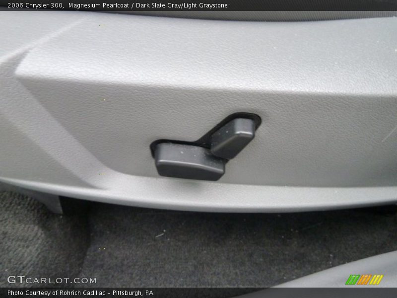 Magnesium Pearlcoat / Dark Slate Gray/Light Graystone 2006 Chrysler 300