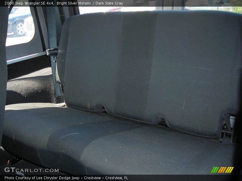 Bright Silver Metallic / Dark Slate Gray 2006 Jeep Wrangler SE 4x4