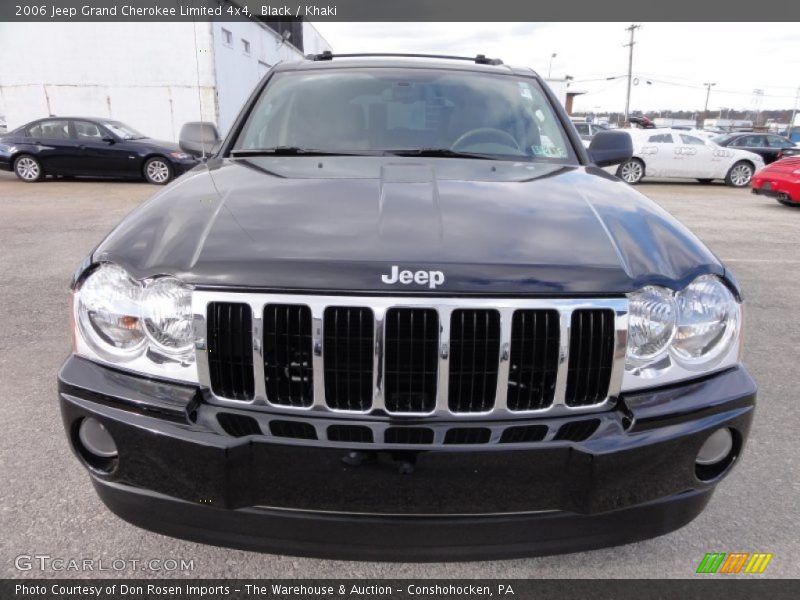Black / Khaki 2006 Jeep Grand Cherokee Limited 4x4