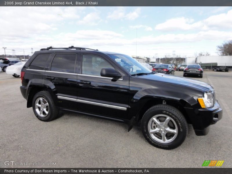 Black / Khaki 2006 Jeep Grand Cherokee Limited 4x4